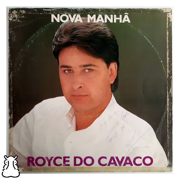 LP Royce do Cavaco Nova Manhã Dedicatória - Vinil Leia - Hm