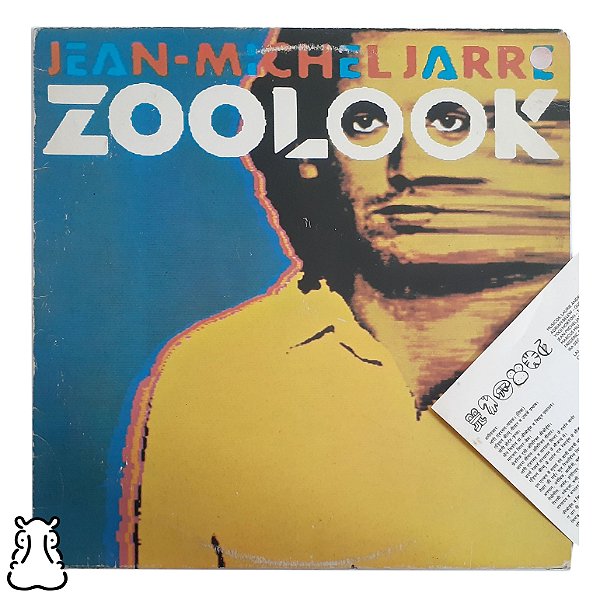 LP Jean Michel Jarre - Zoolook Disco Vinil 1984 Encarte - Hm