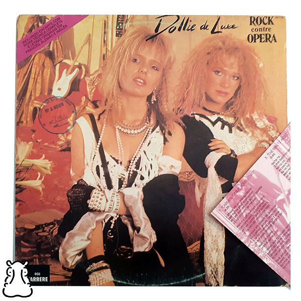 LP Dollie De Luxe Rock Contre Opera Vinil 1986 Encarte - Hm
