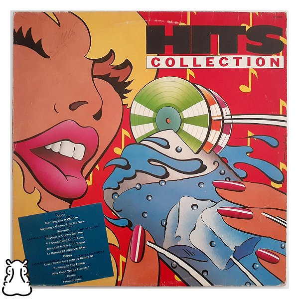 LP Hits Collection - Disco de Vinil 1987 Leia - Hm