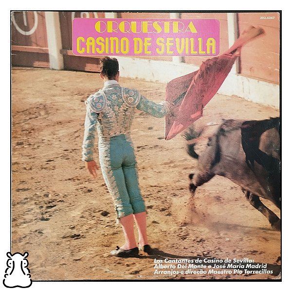 LP Orquestra Casino de Sevilla - El Beso - Vinil 1993 - Hm