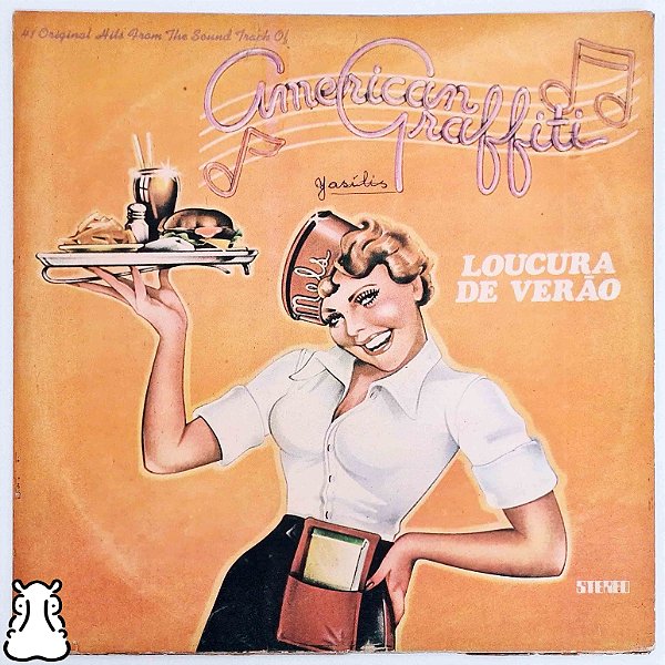 LP American Graffiti - 1973 Disco de Vinil Duplo - Hm
