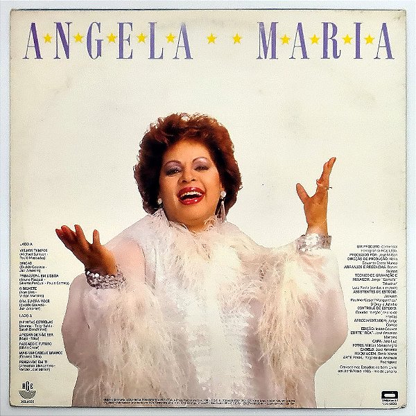LP Angela Maria - 1982 - Velhos Tempos - Disco De Vinil - Hm
