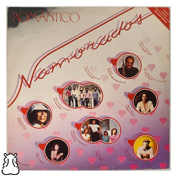 LP Romântico - Namorados - Disco de Vinil 1982 - Hm