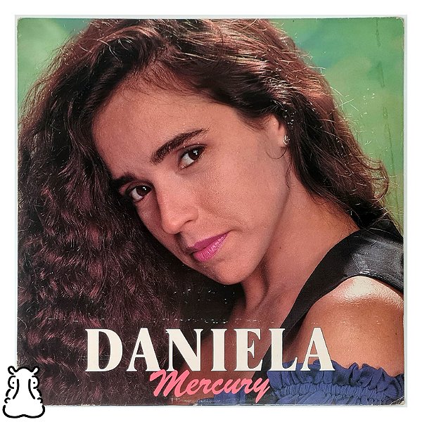 LP Daniela Mercury - Swing da Cor - Vinil 1991 Encarte - Hm