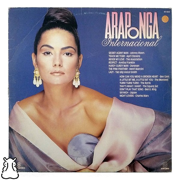 LP Novela - Araponga - Internacional - Vinil 1991 - Hm