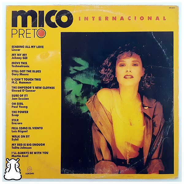 LP Novela - Mico Preto - Internacional - Vinil 1990 - Hm
