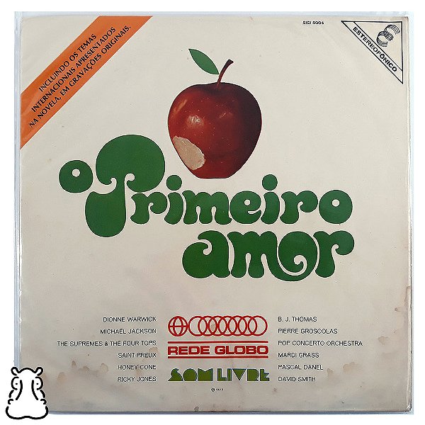 LP Novela - O Primeiro Amor - Internacional - Vinil 1972 - Hm