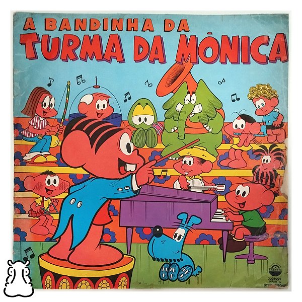 LP A Bandinha Da Turma Da Mônica Disco Vinil 1971 Leia - Hm