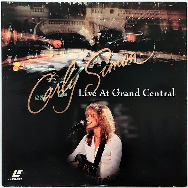 Laserdisc Carly Simon Live At Grand Central - Importado - Hm