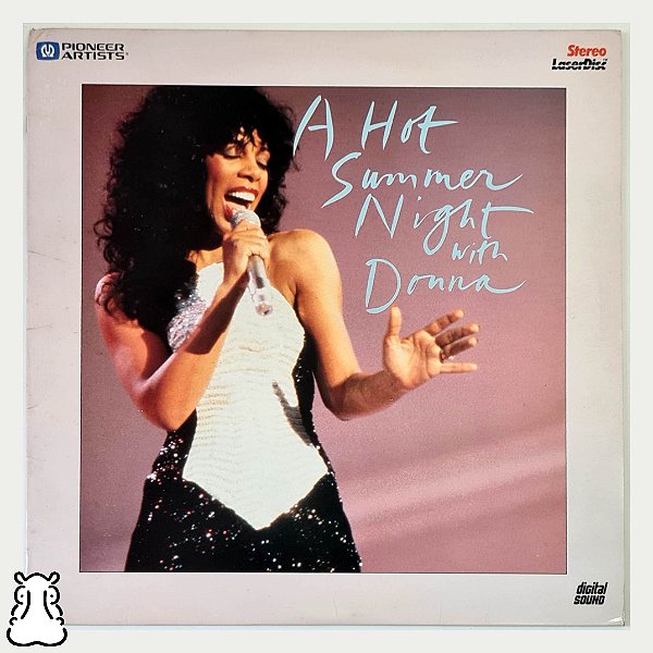 Laserdisc LD Donna Summer A Hot Summer Night Importado - Hm