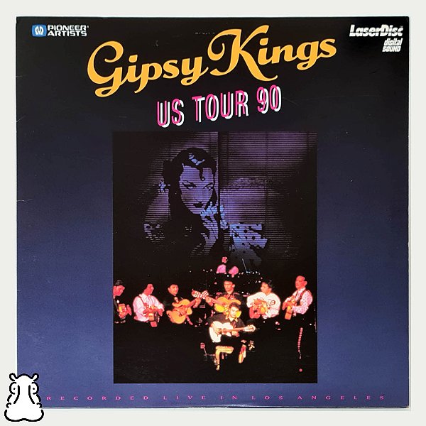 Laserdisc LD Gipsy Kings US Tour 90 - Importado 1990 - Hm