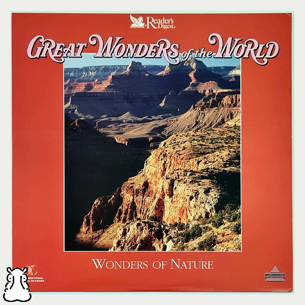 Laserdisc Filme Great Wonders the World Readers Digest - Hm