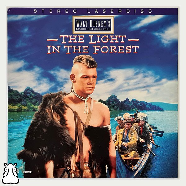Laserdisc Filme The Light In The Forest Luz na Floresta - Hm