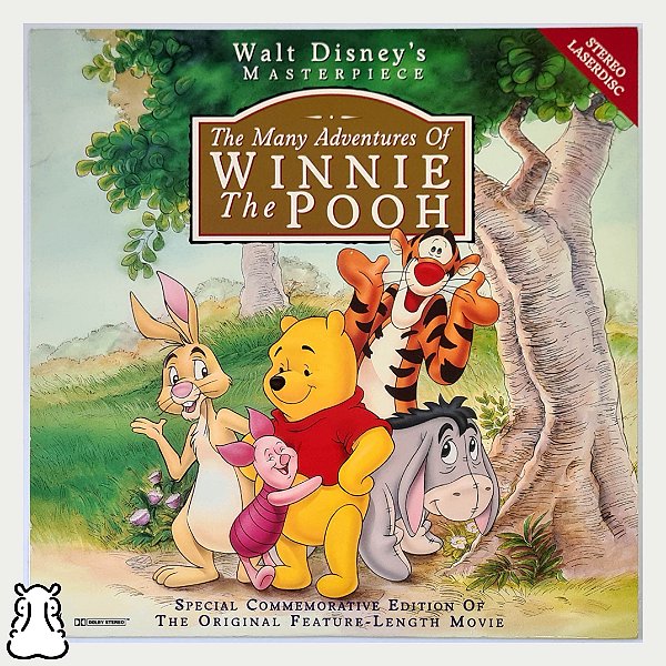 Laserdisc Filme The Many Adventures Of Winnie The Pooh - Hm