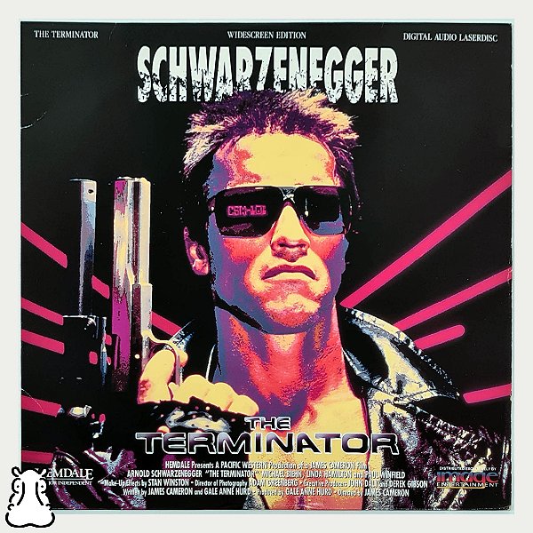 Laserdisc Filme The Terminator - Exterminador do Futuro - Hm