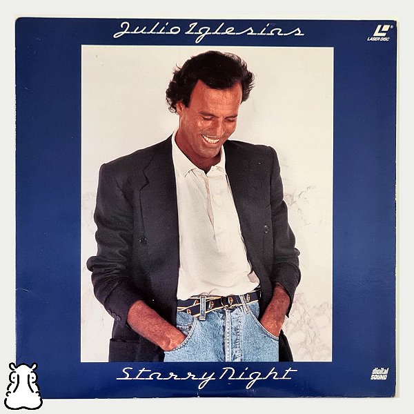 Laserdisc LD Julio Iglesias - Starry Night - Importado - Hm