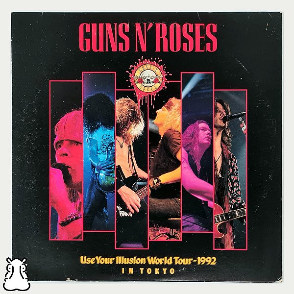 Laserdisc Guns N' Roses - Use Your Illusion World Tour - Hm
