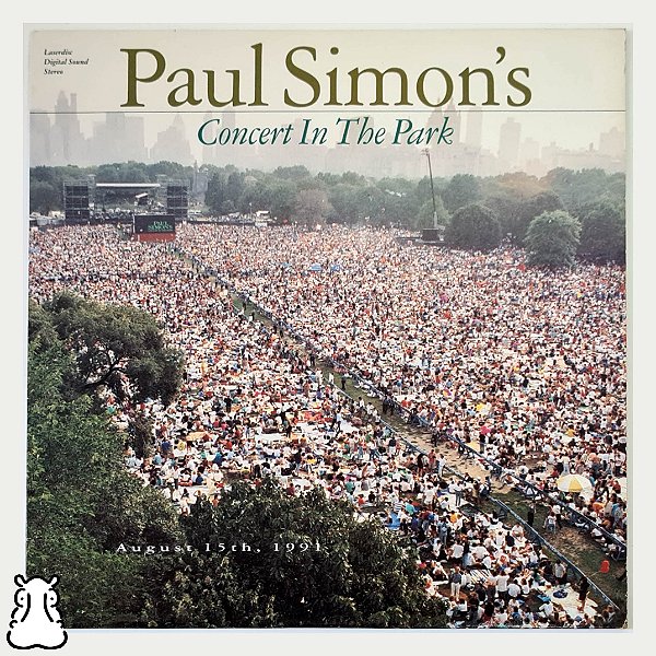 Laserdisc Paul Simon - Concert In The Park - Importado - Hm