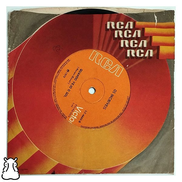 EP Compacto Incríveis Quando Vejo o Sol Vinil 1970 Leia - Hm