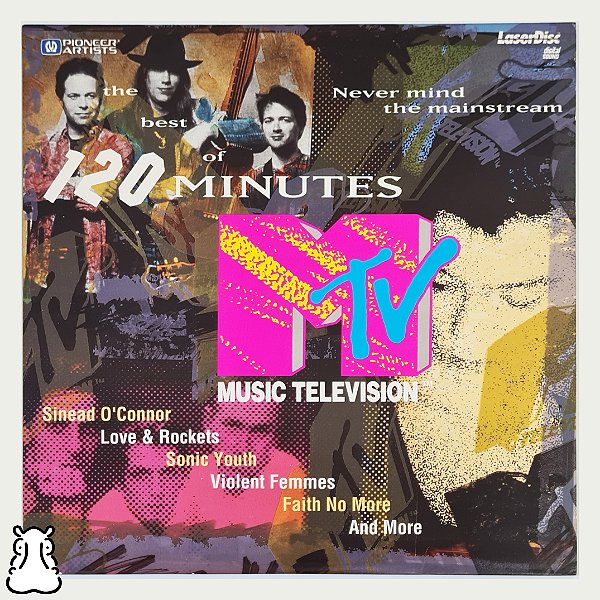 Laserdisc LD MTV Never Mind The Mainstream - Importado - Hm