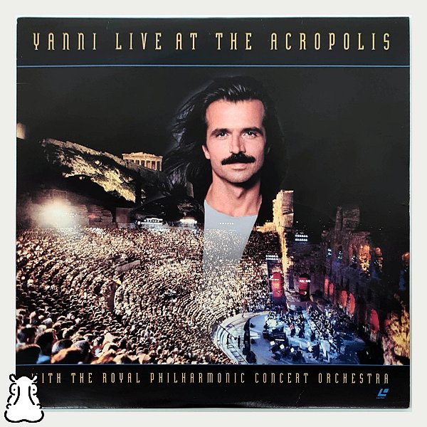 Laserdisc LD Yanni - Live At The Acropolis - Importado - Hm