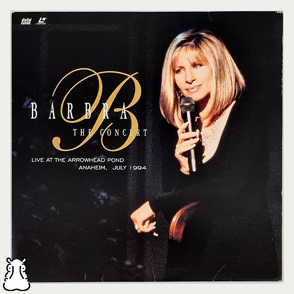 Laserdisc LD Barbra Streisand - Live At Arrowhead Pond - Hm
