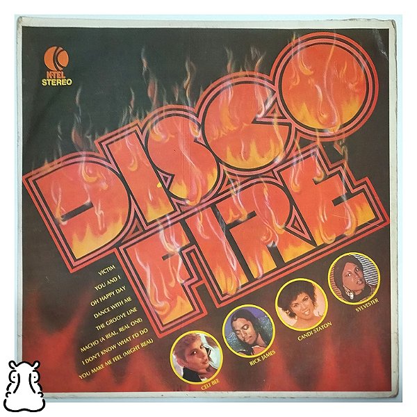 LP Disco Fire - K-Tel Disco de Vinil 1978 Leia - Hm
