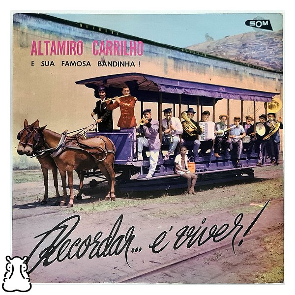 LP Altamiro Carrilho - Recordar é Viver - Disco Vinil  - Hm