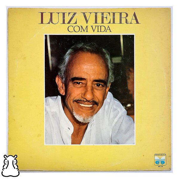LP Luiz Vieira - Com Vida - Disco de Vinil 1991  - Hm