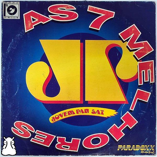 LP As 7 Melhores da Jovem Pan - Disco de Vinil - 1994 - Hm
