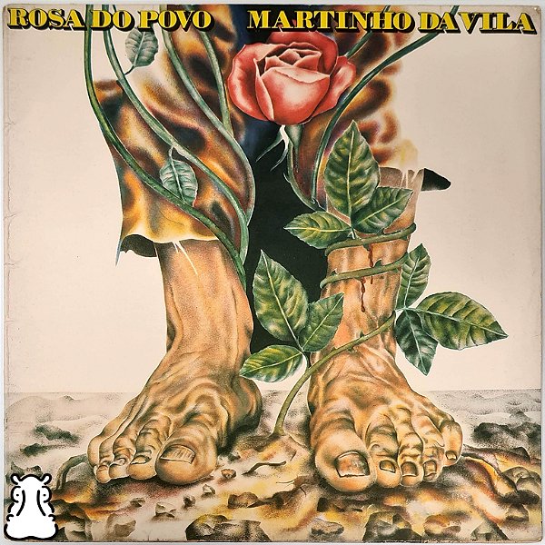 LP Martinho da Vila - Rosa do Povo Disco de Vinil 1976 - Hm