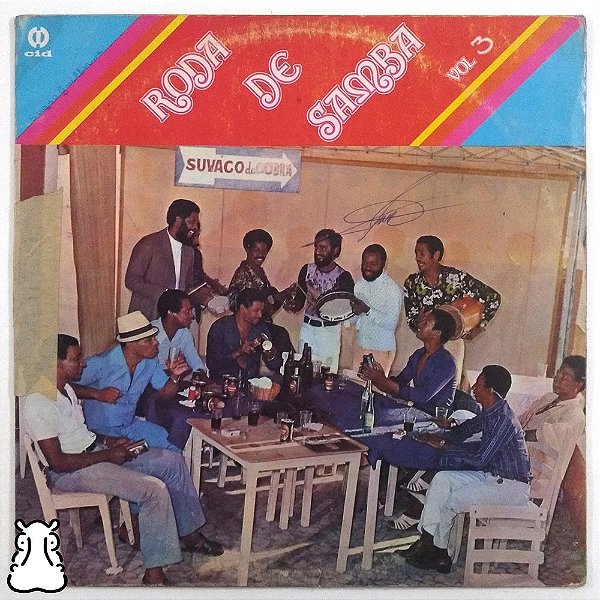 LP Roda de Samba Vol. 3 - Vinil 1979 - Hm