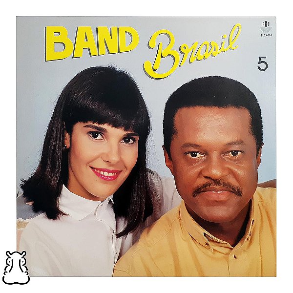 LP Band Brasil 5 - Coletânea Samba - Vinil 1993 Amostra - Hm