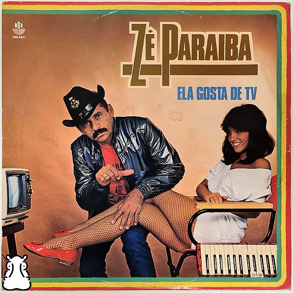 LP Zé Paraíba - Ela gosta de TV - Disco de Vinil - Hm