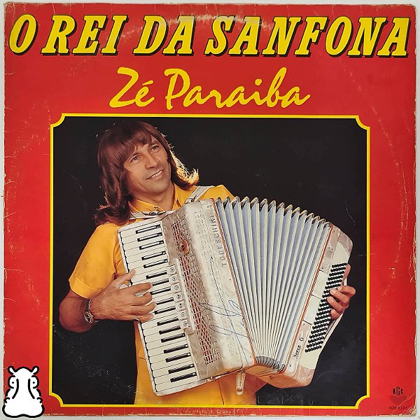 LP Zé Paraíba O Rei da Sanfona - Disco de Vinil - Hm