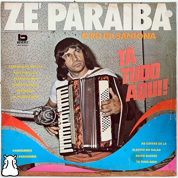 LP Zé Paraíba - Ta Tudo Aquí Disco de Vinil - Hm