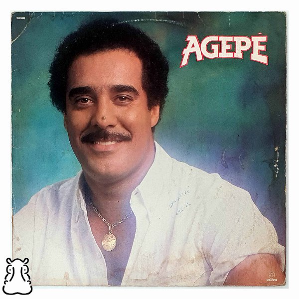 LP Agepê - Vai Acontecer - Disco de Vinil 1985 Encarte - Hm