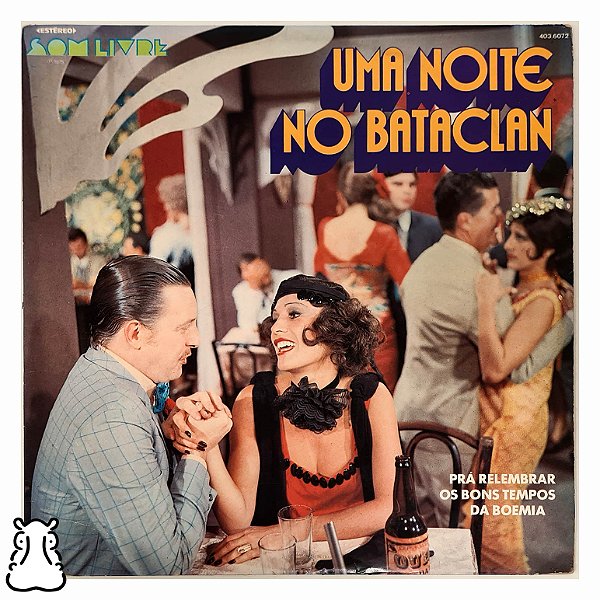 LP Uma Noite no Bataclan - Disco de Vinil 1975 - Hm