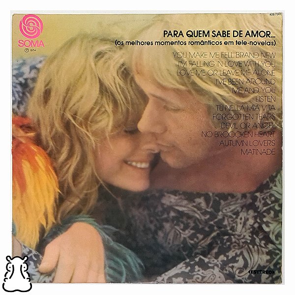LP Para Quem Sabe De Amor - Disco de Vinil 1974 - Hm