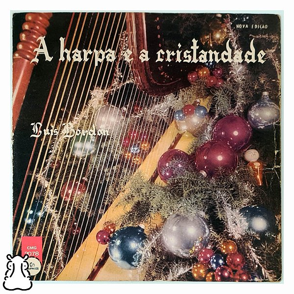 LP Luis Bordón - A Harpa e a Cristandade - Vinil 1970 - Hm