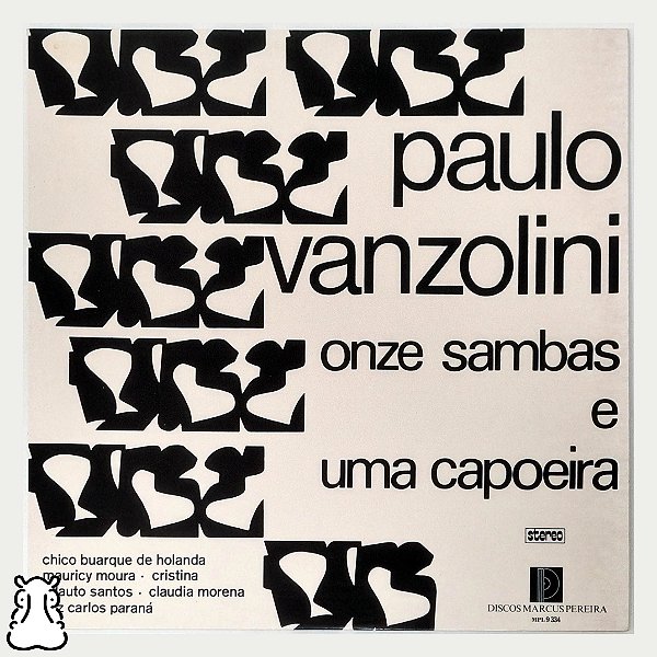 LP Paulo Vanzolini Onze Sambas uma Capoeira Vinil 1975 - Hm