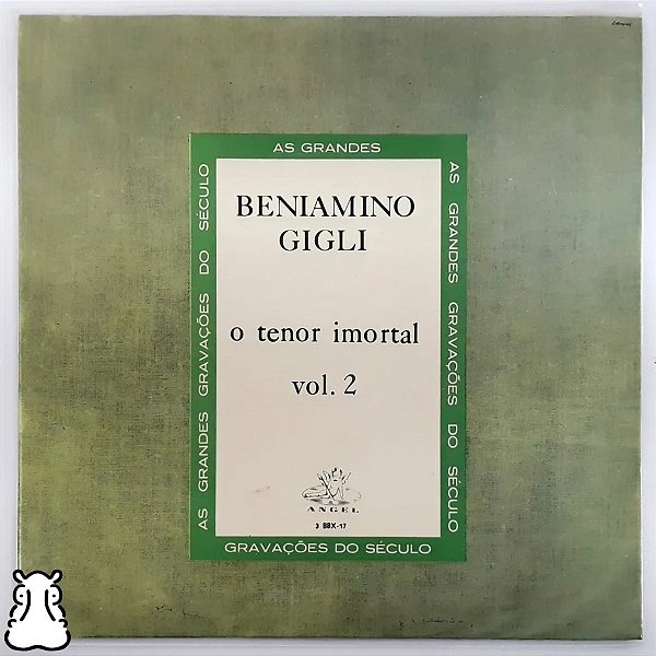 LP Beniamino Gigli - O Tenor Imortal Vol 2 - Disco Vinil - Hm