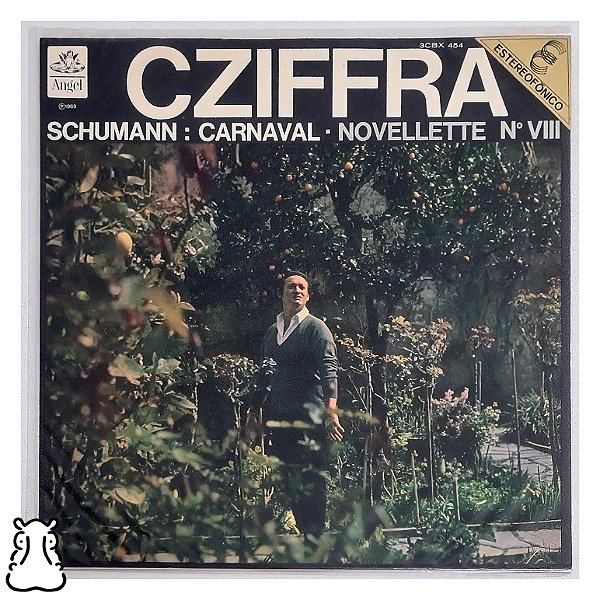 LP Schumann - Carnaval - Novellette Vlll Cziffra Vinil - Hm