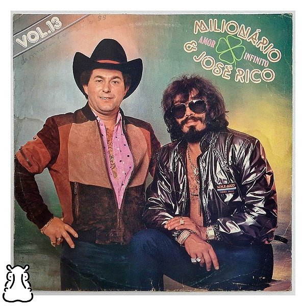 LP Milionário e José Rico Vol 13 Amor Infinito Vinil - Hm