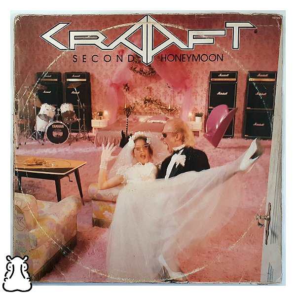 LP Craaft - Second Honeymoon - Disco de Vinil 1988 - Hm