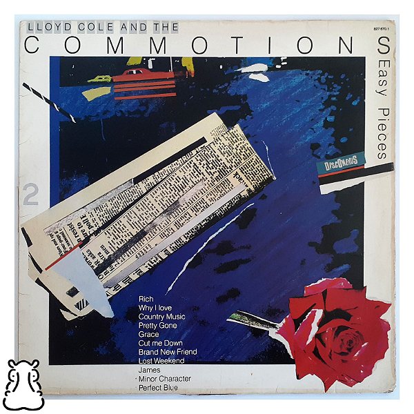 LP Lloyd Cole And The Commotions - Easy Pieces - Vinil - Hm