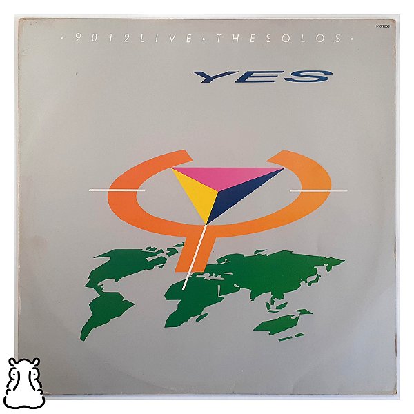 LP Yes - 9012 Live - The Solos - Disco de Vinil 1985 - Hm