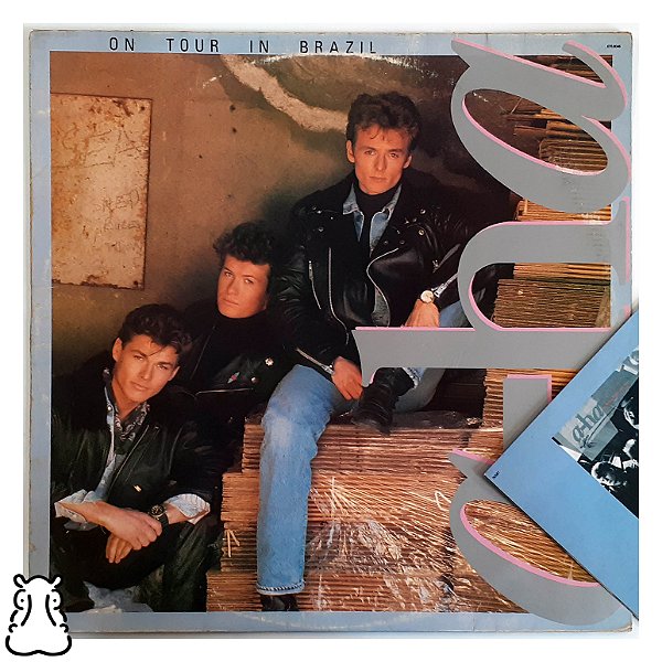 LP a-ha - On Tour in Brazil - 1989 Disco Vinil Encarte - Hm