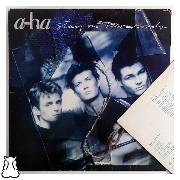 LP a-ha - Stay On These Roads - Vinil 1988 Encarte - Hm
